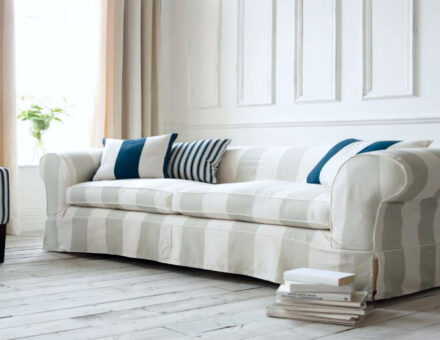 Header loose cover sofas