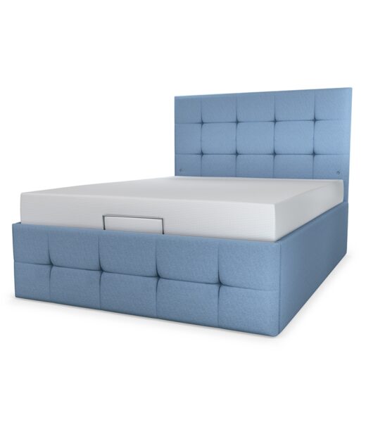 Chester upholstered bed headboard overview