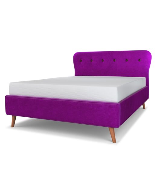 Loren upholstered bed headboard overview