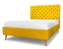 Chesterfield upholstered bed headboard gallery