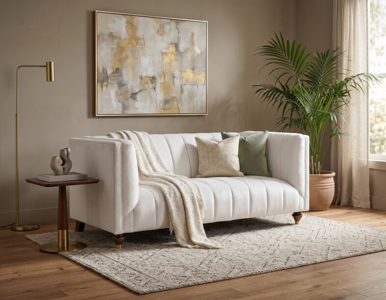 Earl Fluted Sofa Lifestyle 1 Low Res