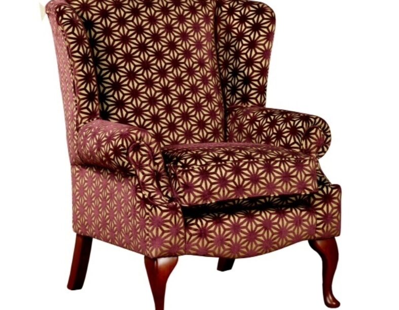 Queen anne wing chair 2