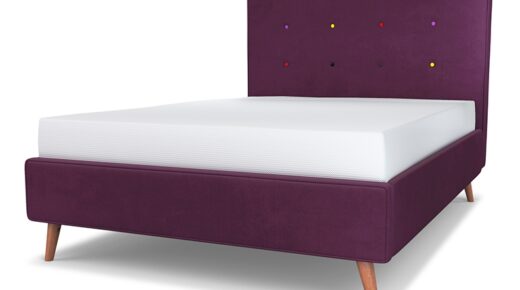 Harrison upholstered bed headboard gallery