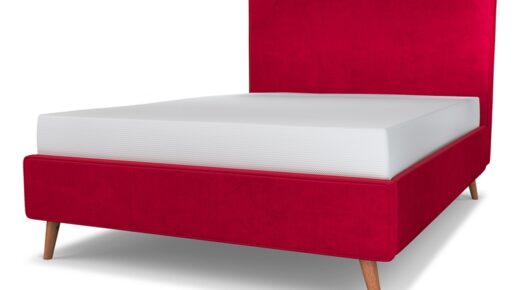 Maine upholstered bed headboard gallery