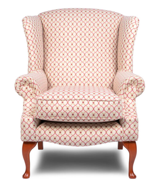 Queen Anne Wing Chair 1