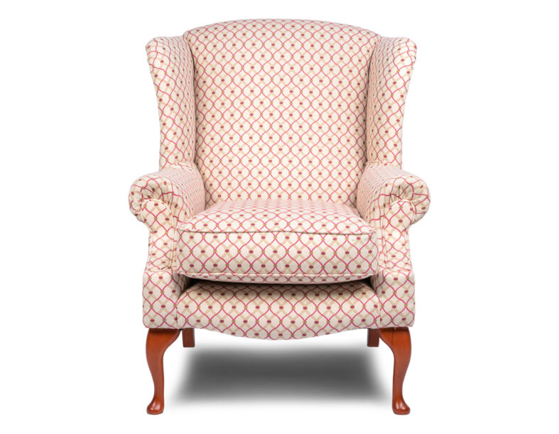 Queen Anne Wing Chair 1