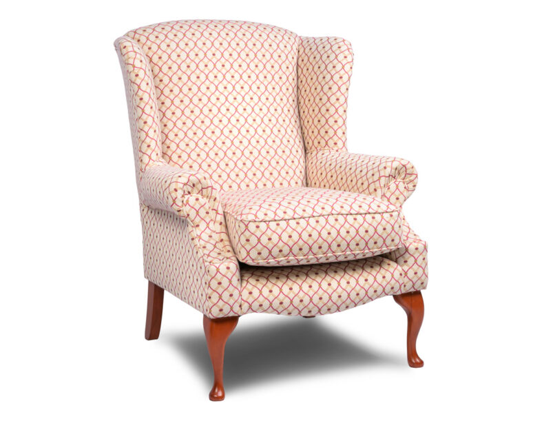 Queen Anne Wing Chair 2