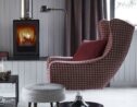 Space swivel wing chair